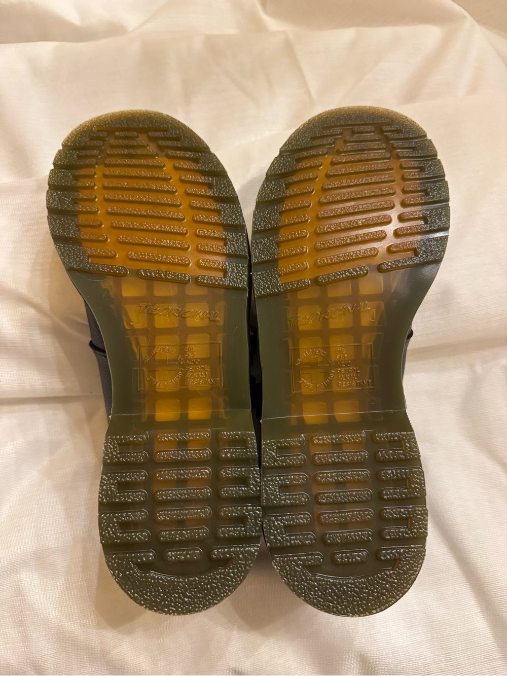 Dr. Martens Black Leather Double-Strap Perforated Loafers - Picture 6 of 7